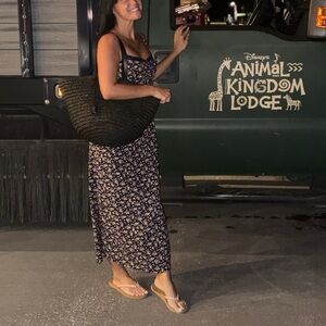 Floral Maxi Dress S